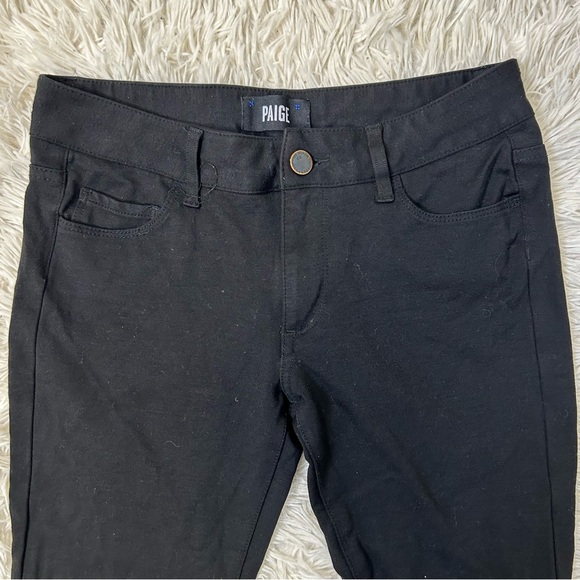 ◾️Paige Black Skinny Pointe Ankle Length Jeggings Pants - Picture 2 of 8